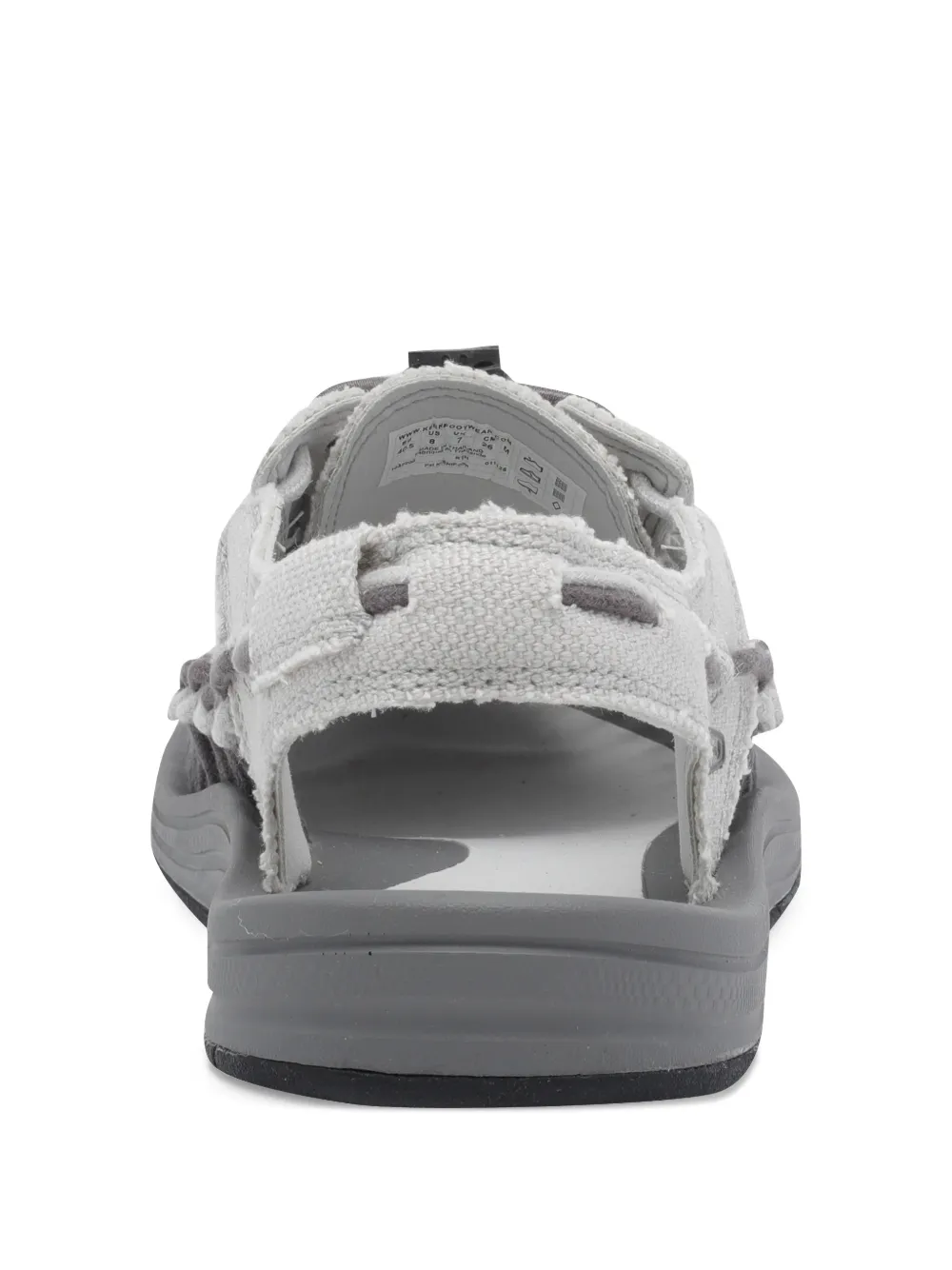 KEEN FOOTWEAR Uneek cord-embellished sandals Grijs
