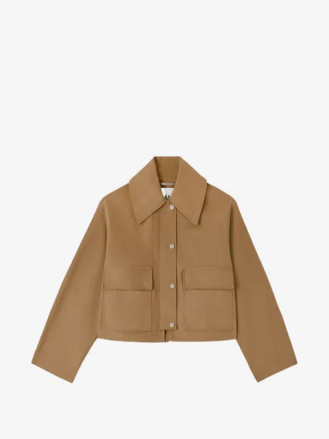 GANNI flap-pocket jacket