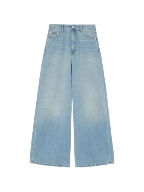 GANNI Mari wide-leg jeans
