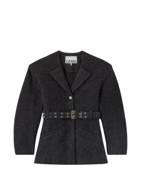 GANNI jacket in wool