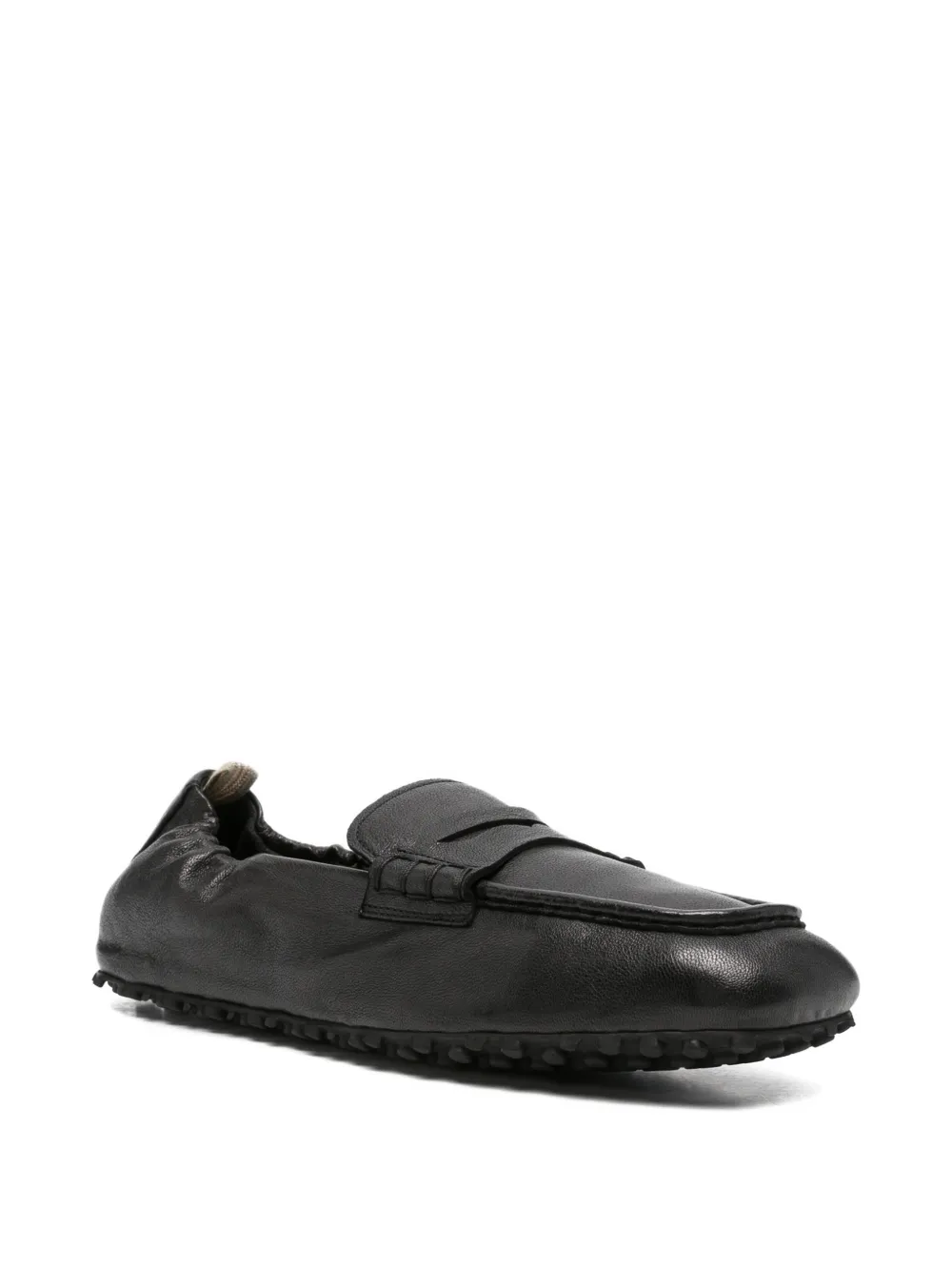 Officine Creative Avis 001 leather loafers Zwart
