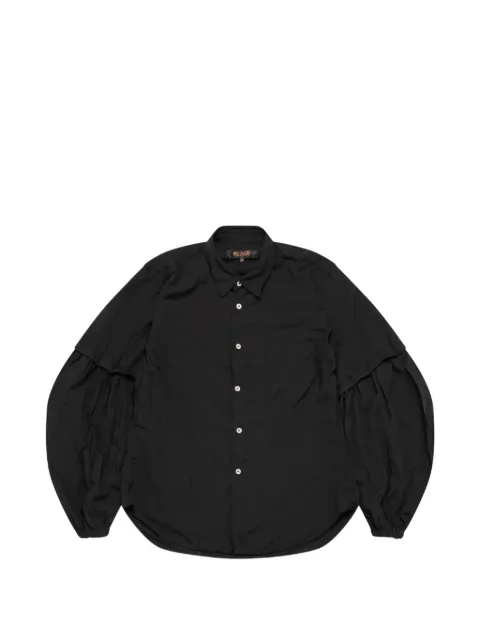 Comme Des Garçons Black balloon long-sleeve shirt