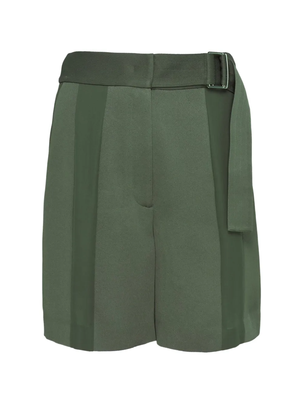 Club21 Collection Sloane belted shorts - Verde