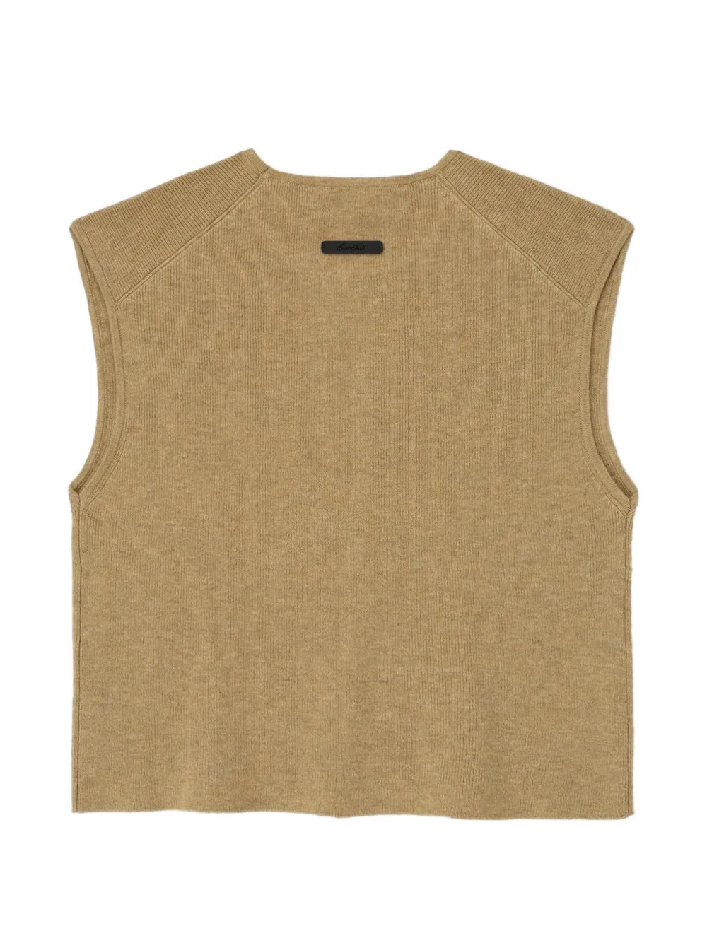  Fear Of God Essentials Top Essentials Sin Mangas - Neutro 