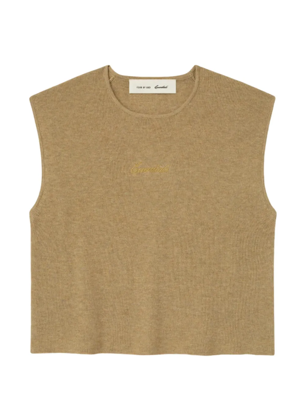 FEAR OF GOD ESSENTIALS Essentials tank top - Toni neutri