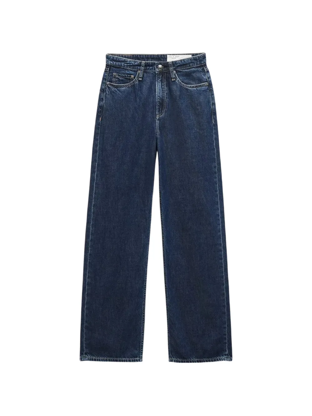 rag & bone Logan wide-leg jeans - Blu