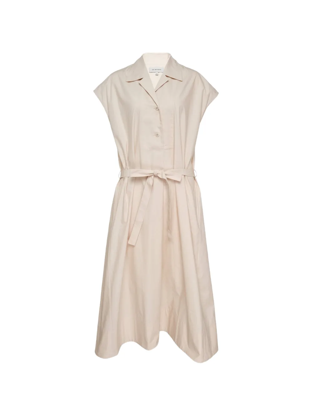Lee Mathews Gilbert belted dress - Neutrals