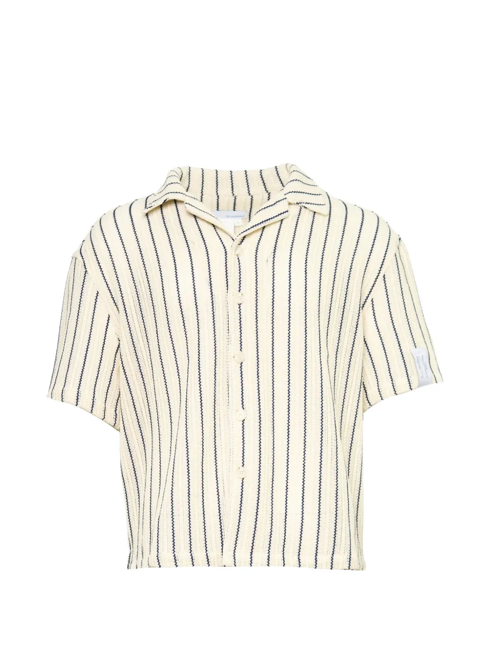 JUNTAE KIM striped shirt - Nude