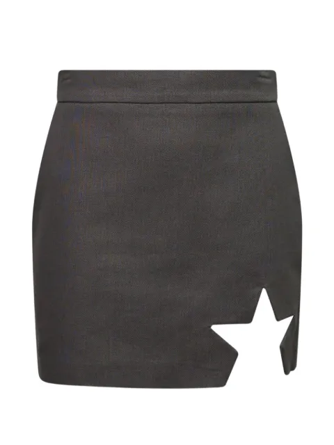 pushBUTTON star-cutout skirt