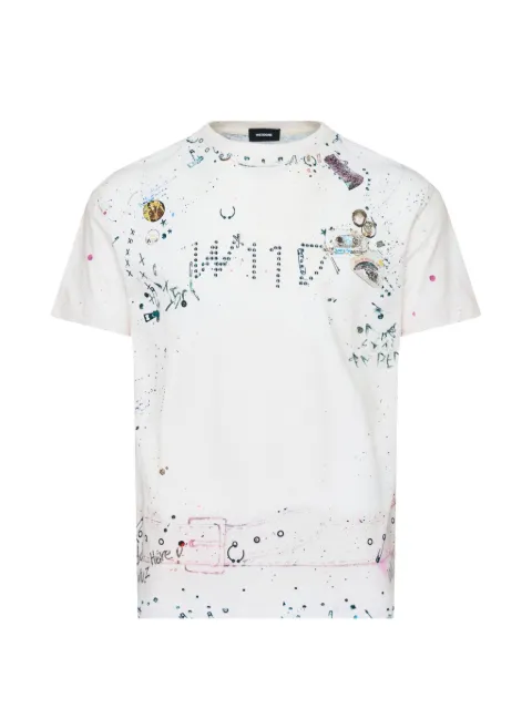 We11done trompe-l'oeil T-shirt