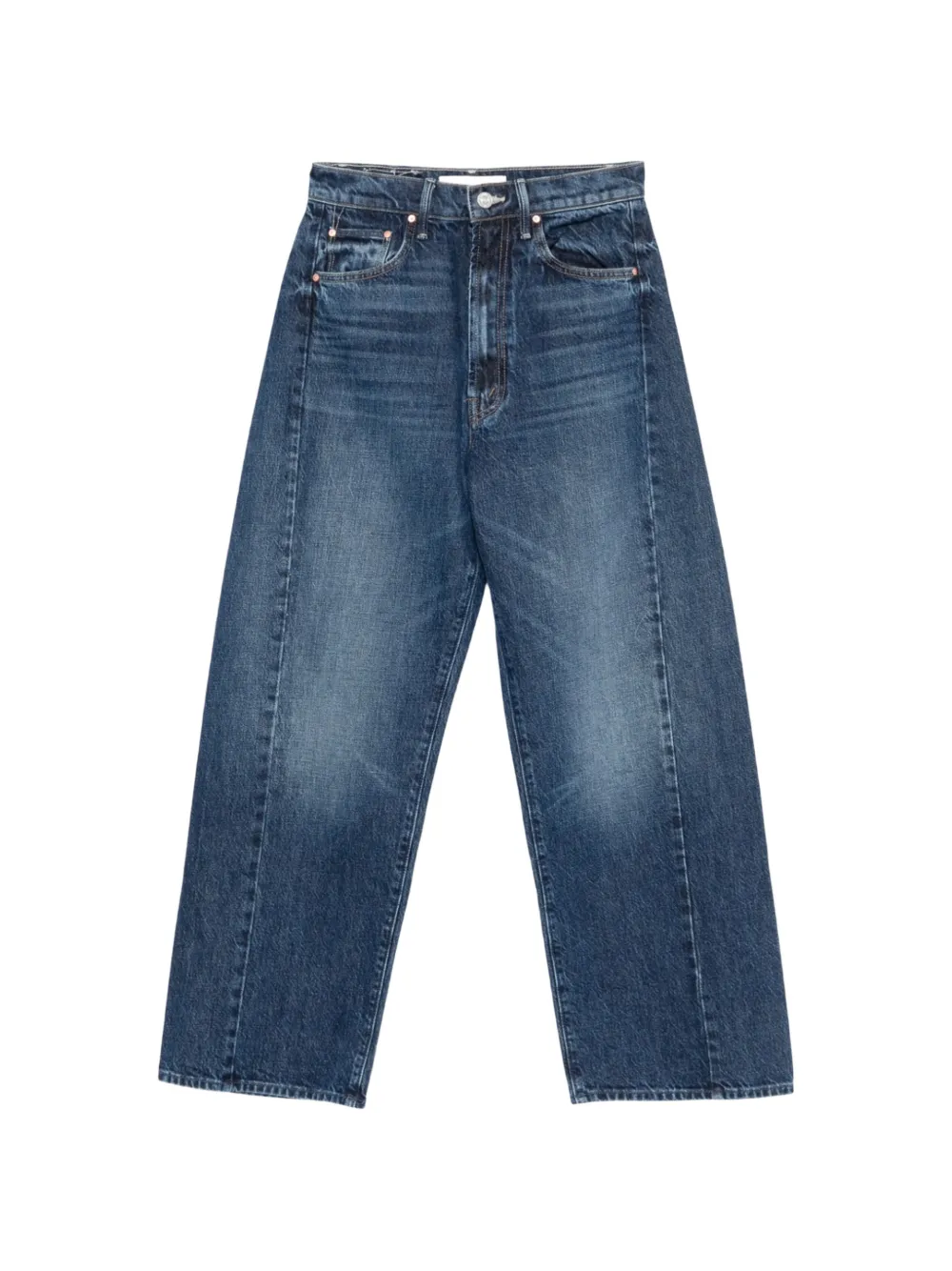 MOTHER Half-Pipe ankle jeans - Blu