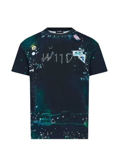 We11done trompe-l'oeil T-shirt