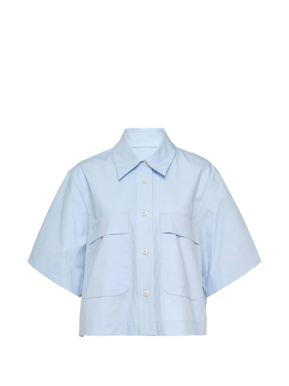 Lee Mathews Gilbert short-sleeve shirt - Blu