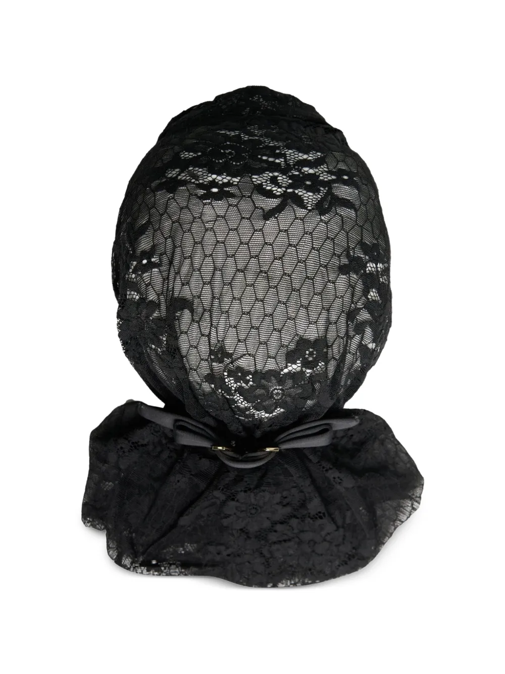  Vaquera Gorro De Encaje - Negro 