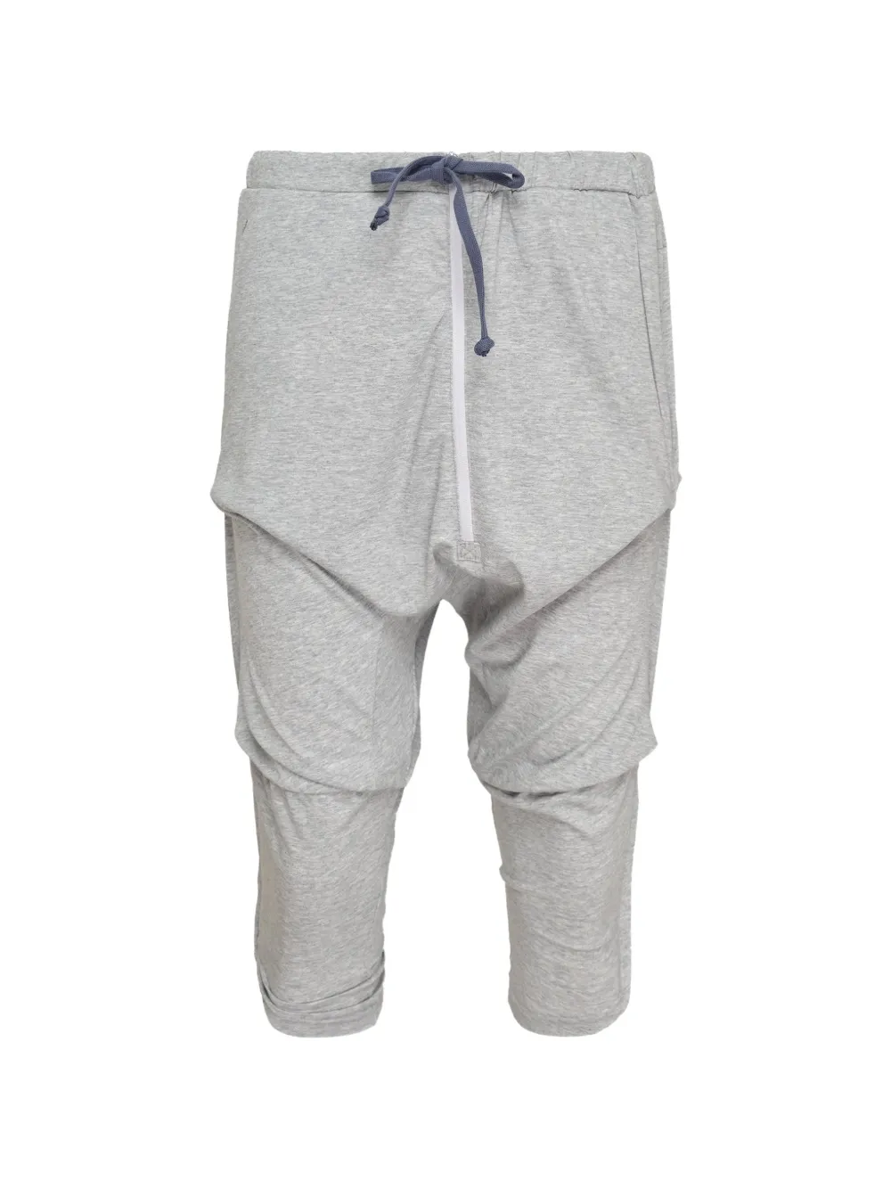 Open YY Sarouel gathered shorts - Grigio