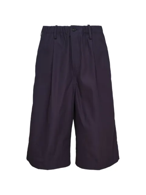 Sofie D'hoore pleated elasticated-waist shorts