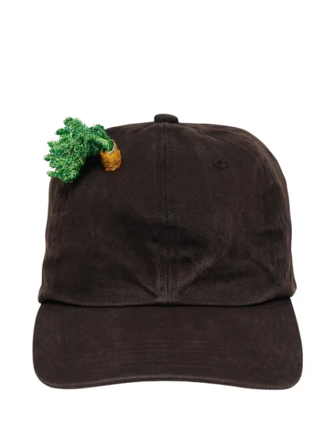Doublet mud-dyed carrot cap
