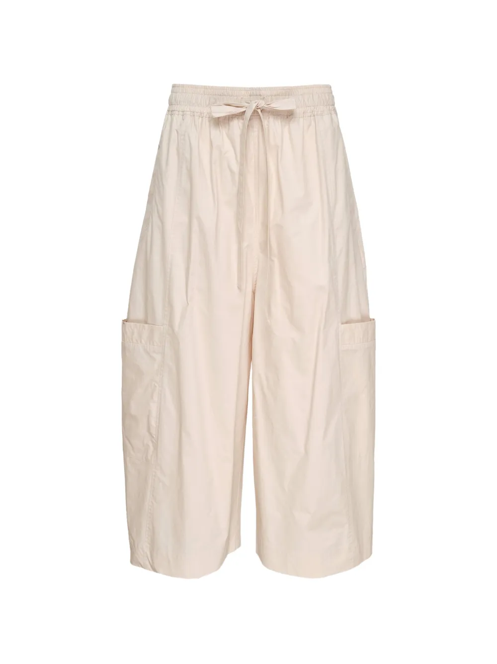 Lee Mathews Gilbert drawstring-waist trousers - Neutrals