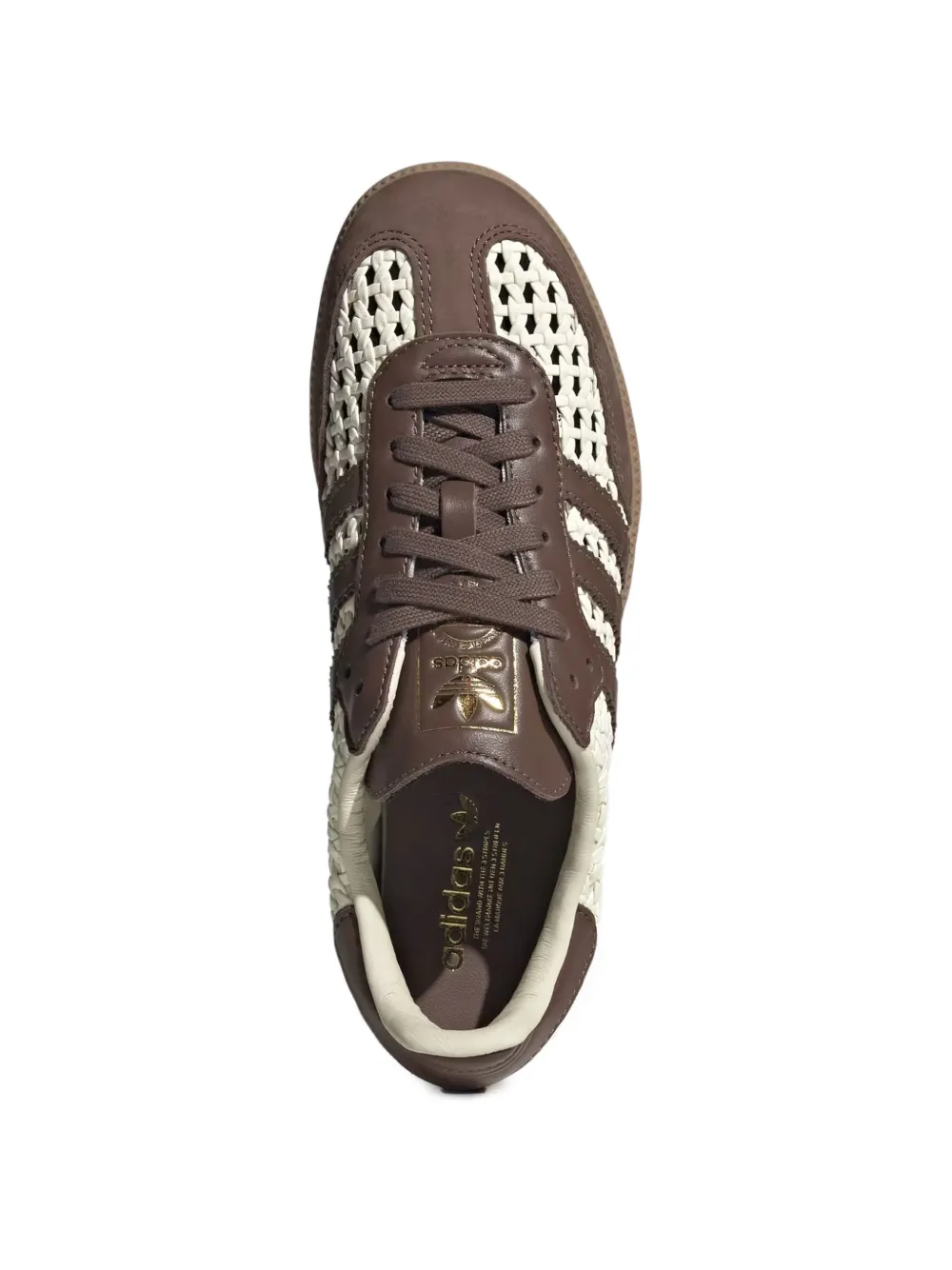 adidas Samba Og woven leather sneakers Bruin