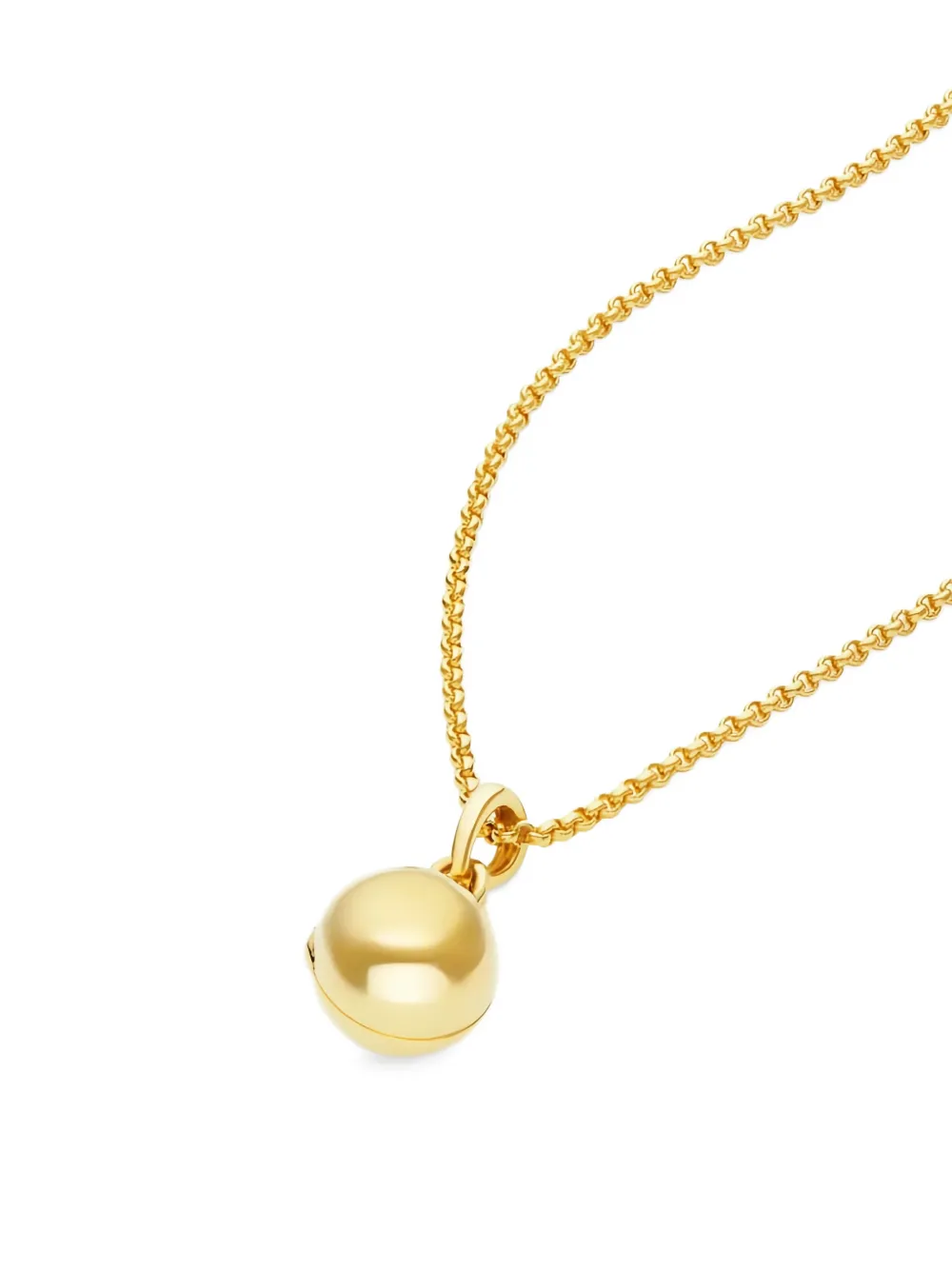 Dinny Hall Collana Personalized My World con pendente a sfera piccolo - Oro
