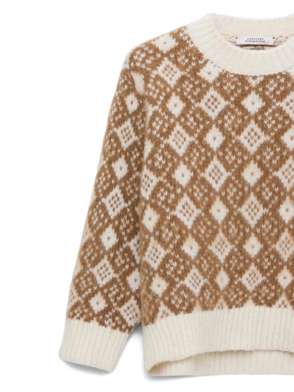  Dorothee Schumacher Jersey Con Motivo De Rombos - Neutro 