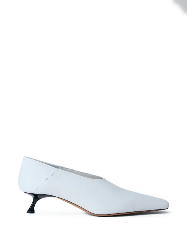 Sportmax Madia Pointed-toe Pumps in White