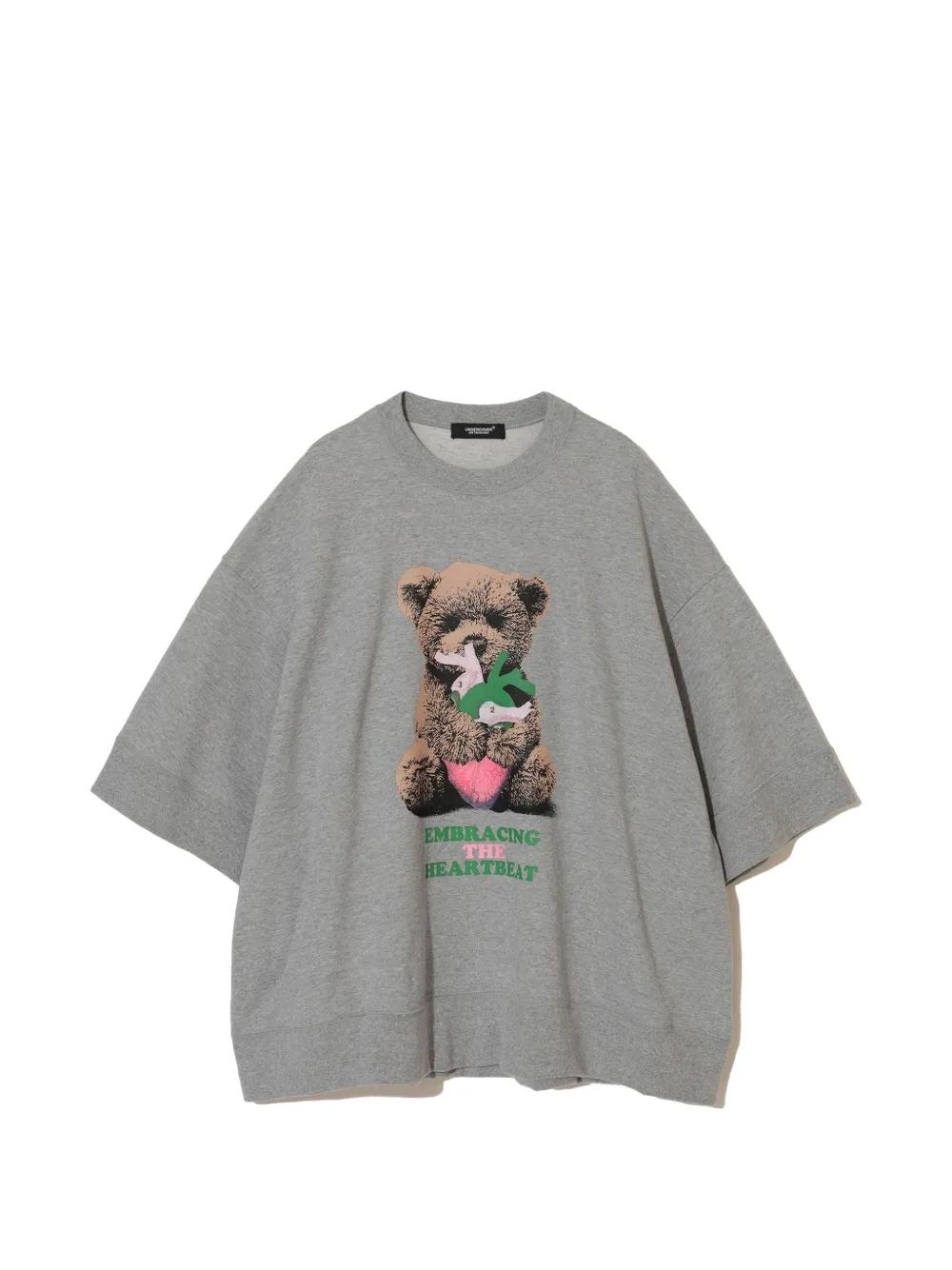 Undercover graphic-print oversized T-shirt - Grau