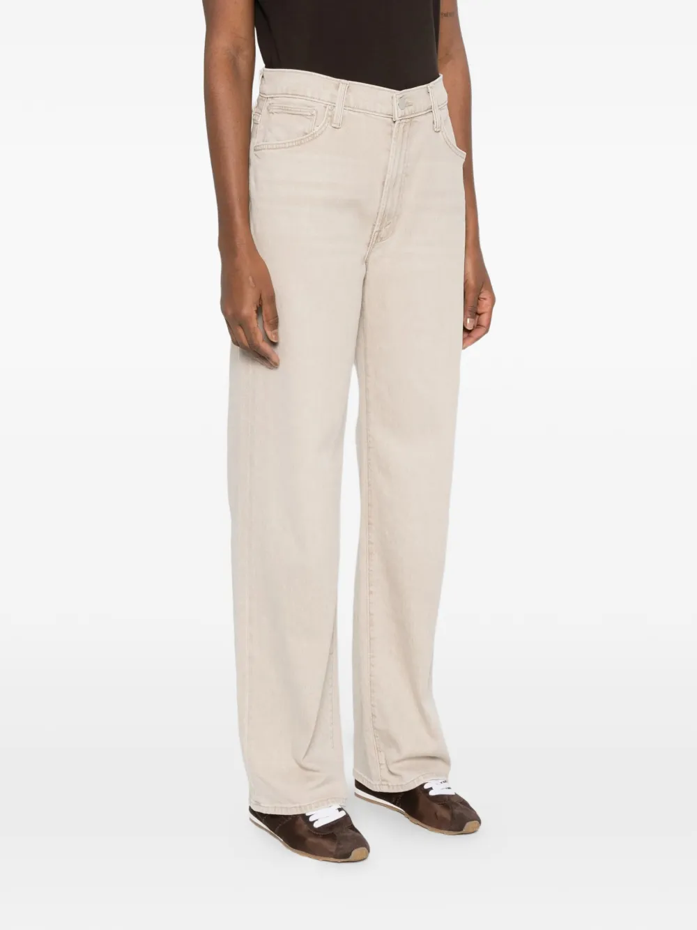 MOTHER The Dodger Sneak jeans Beige