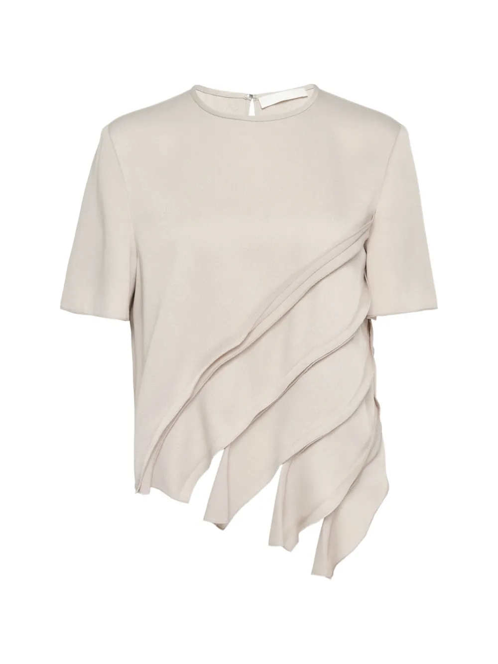 Club21 Collection Tilly draped top - Toni neutri