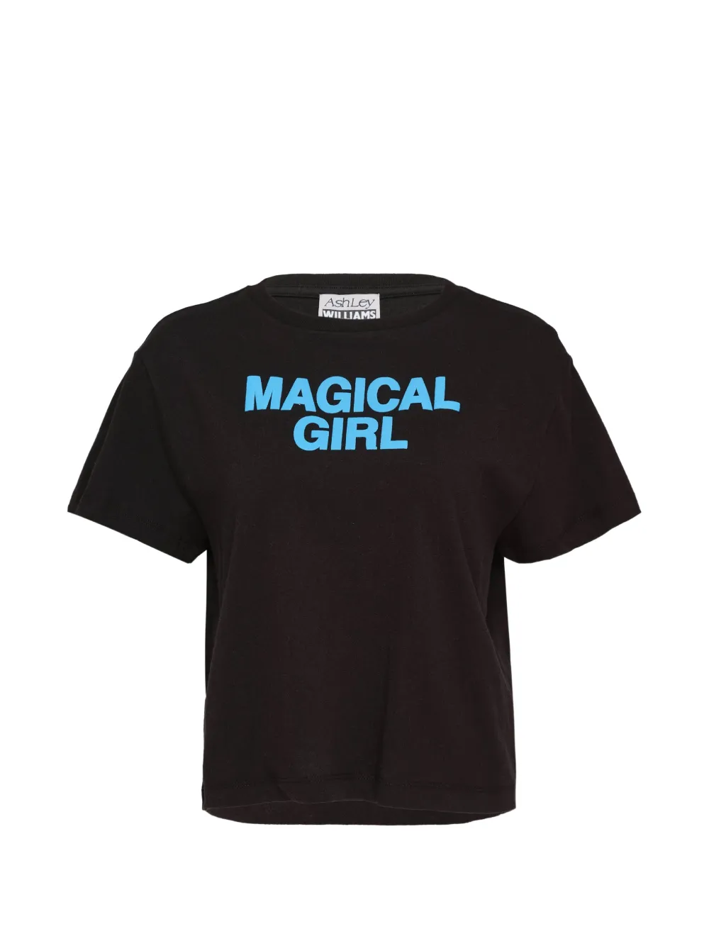 Ashley Williams Magical Girl cropped T-shirt - Nero
