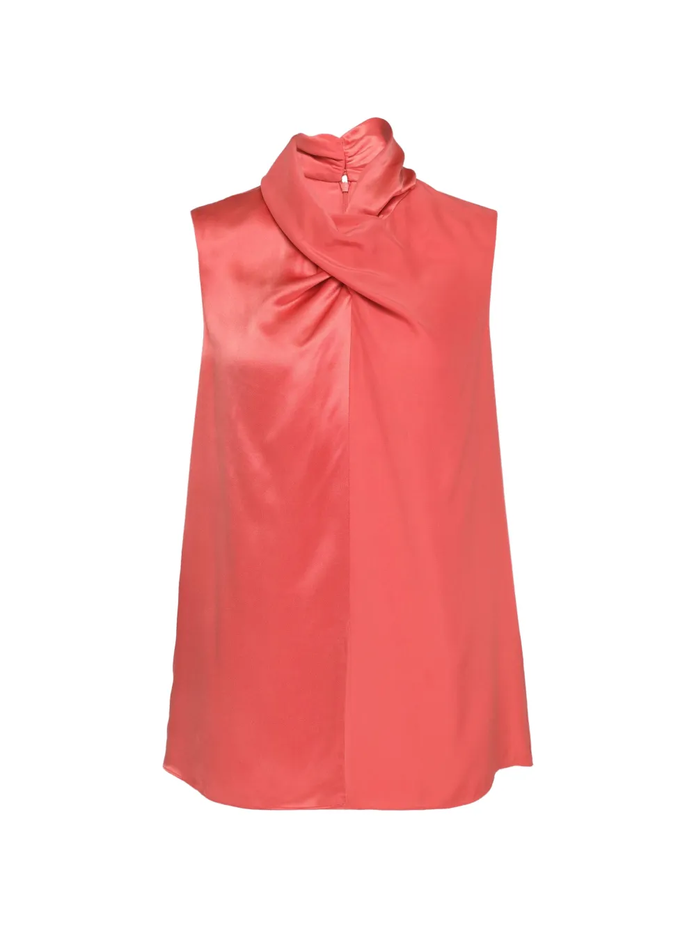Club21 Collection Josephine twist-neck top - Arancione