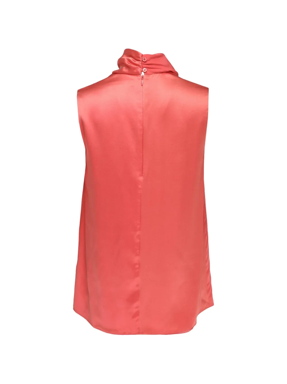 Club21 Collection Josephine top met gedraaide hals Oranje