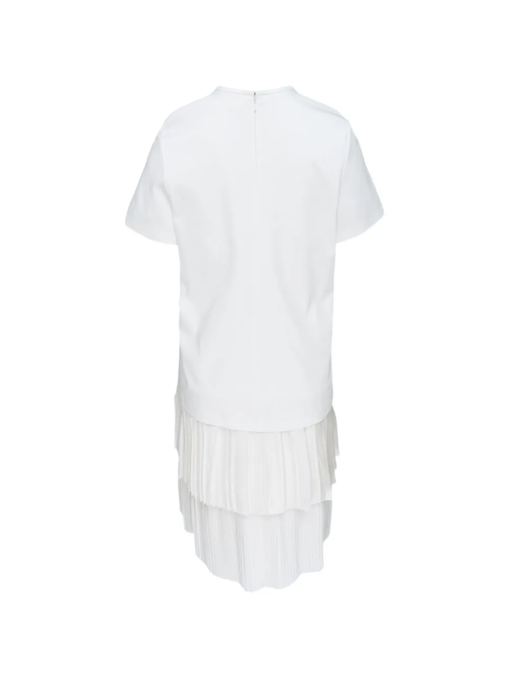 Club21 Collection Georgette Lucy jurk met plooien Wit