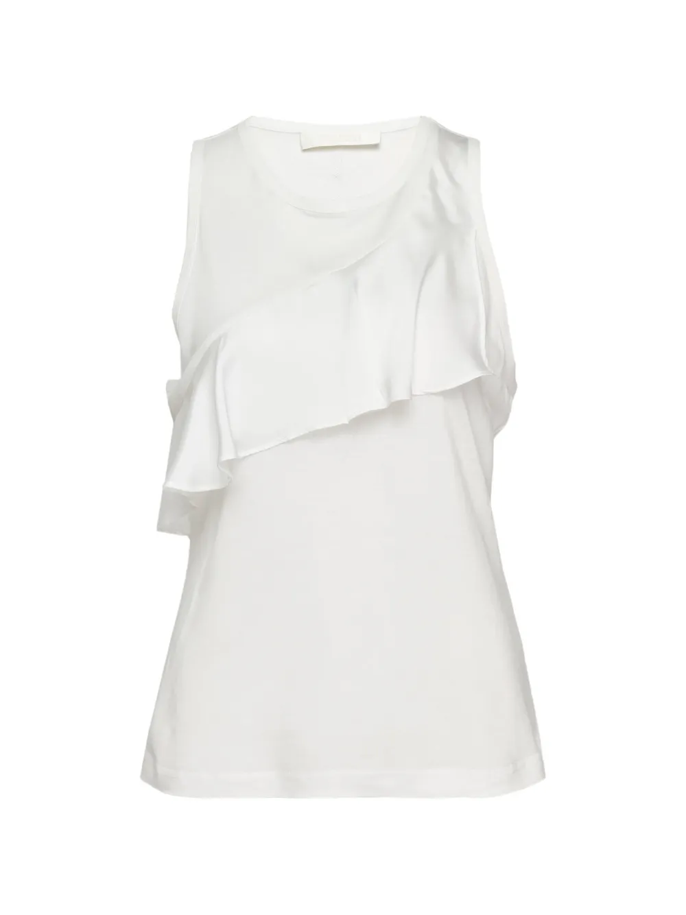 Club21 Collection Bonnie ruffled top - Bianco