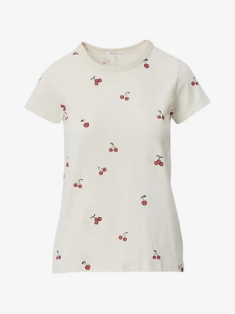 rag & bone cherry-print T-shirt