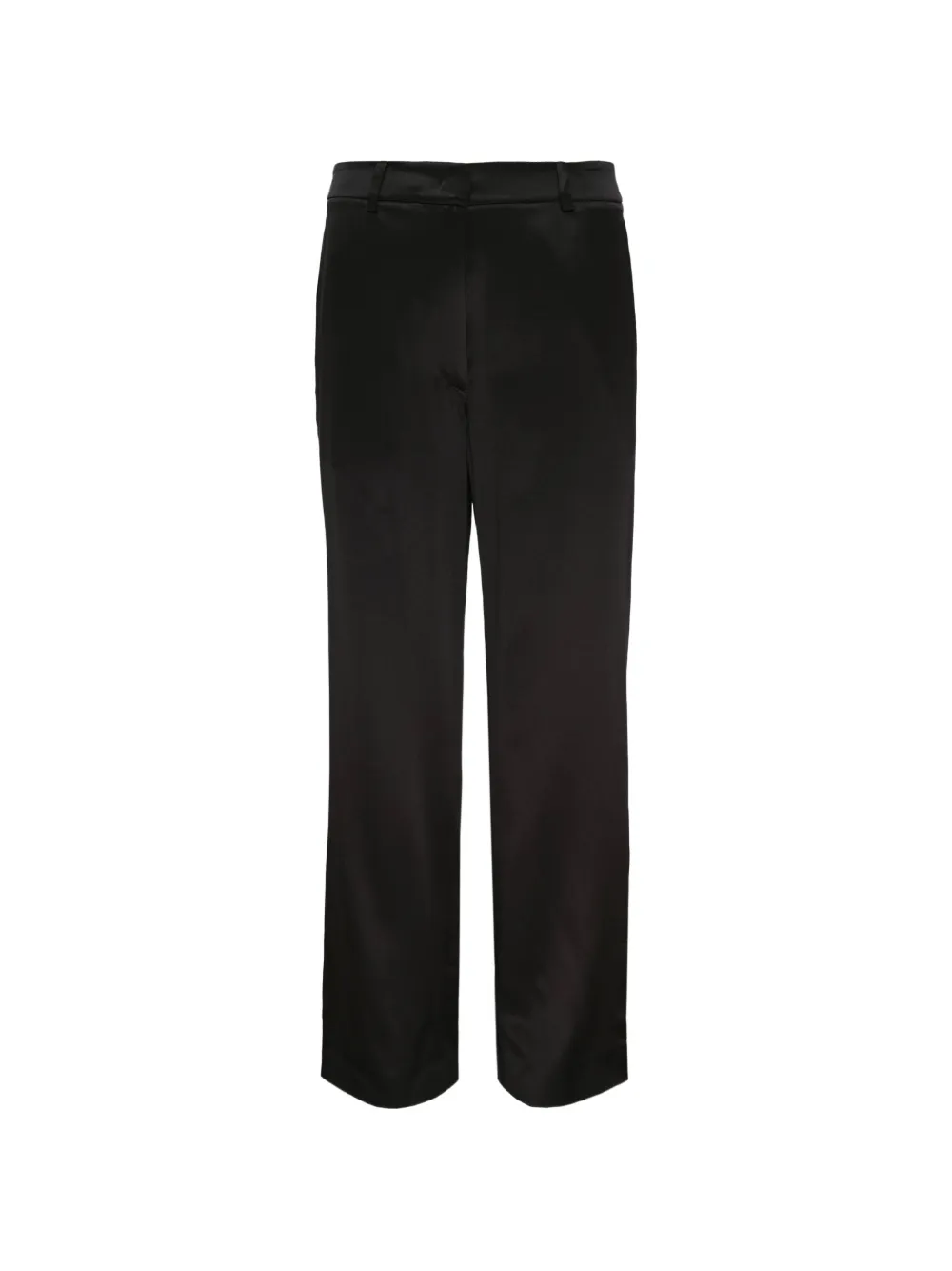 Club21 Collection Miriam silk-satin trousers - Nero