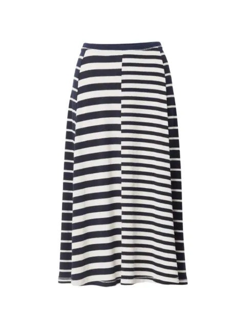 rag & bone stripe-pattern knitted skirt