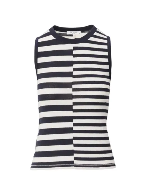 rag & bone mixed-stripe tank top