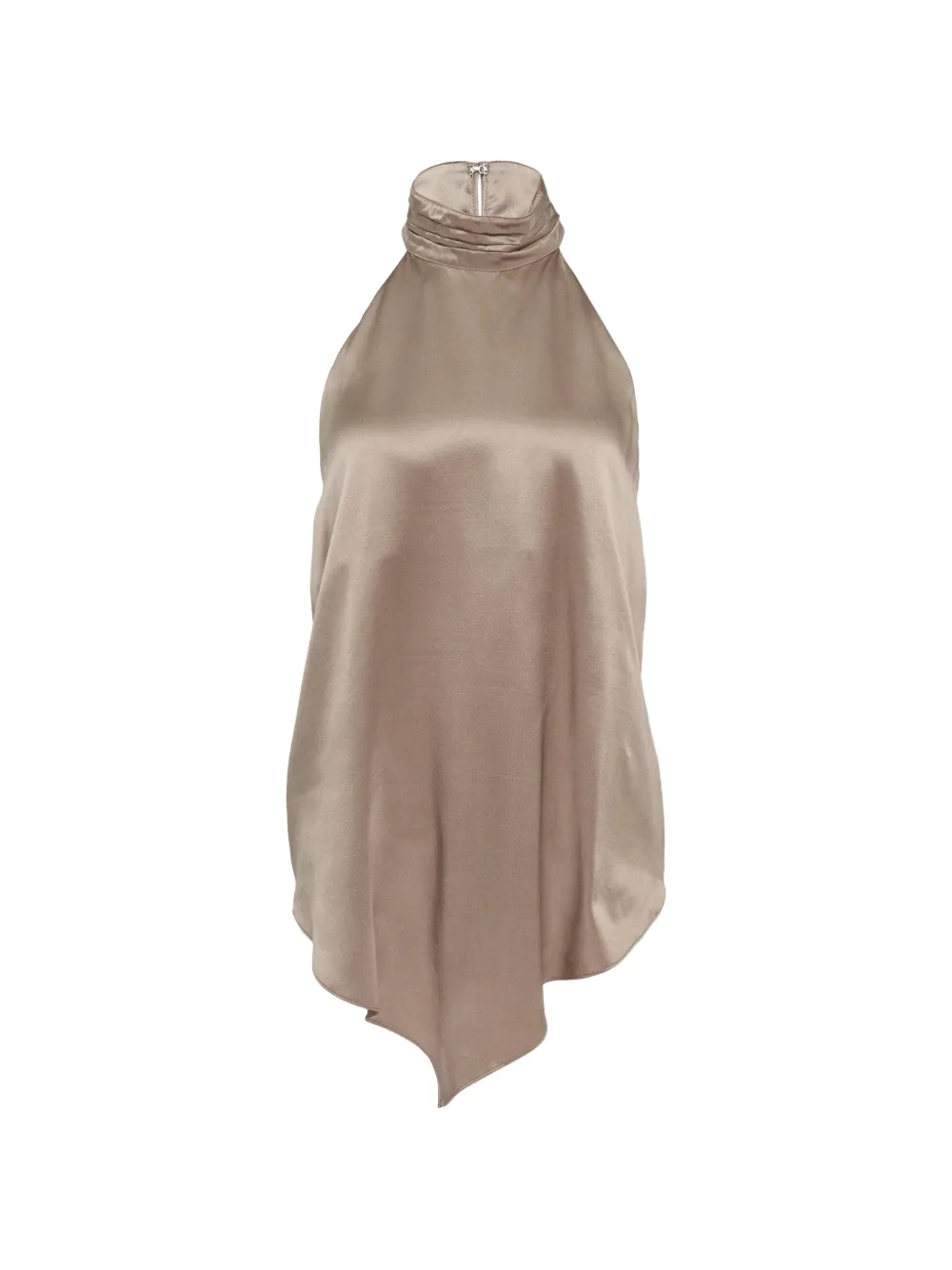 Club21 Collection Marina satin-finish top - Grigio