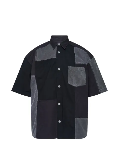 Comme des Garçons Homme patchwork short-sleeve shirt