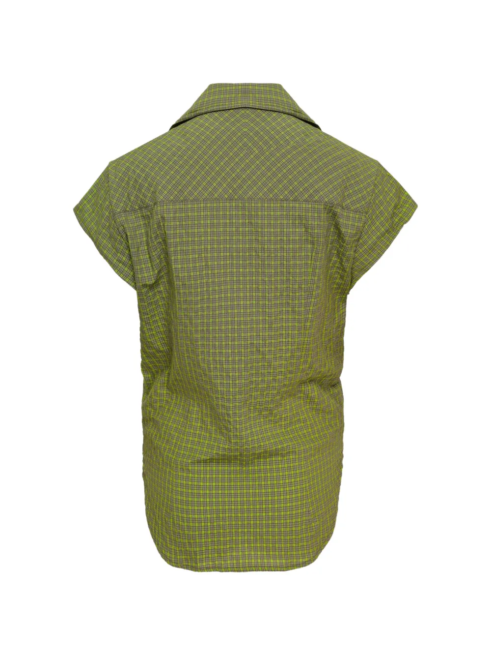  Open Yy Camisa A Cuadros - Verde 