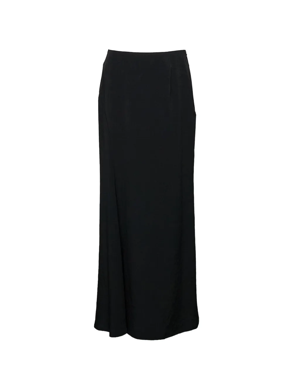 Yohji Yamamoto diagonal-cut skirt - Black