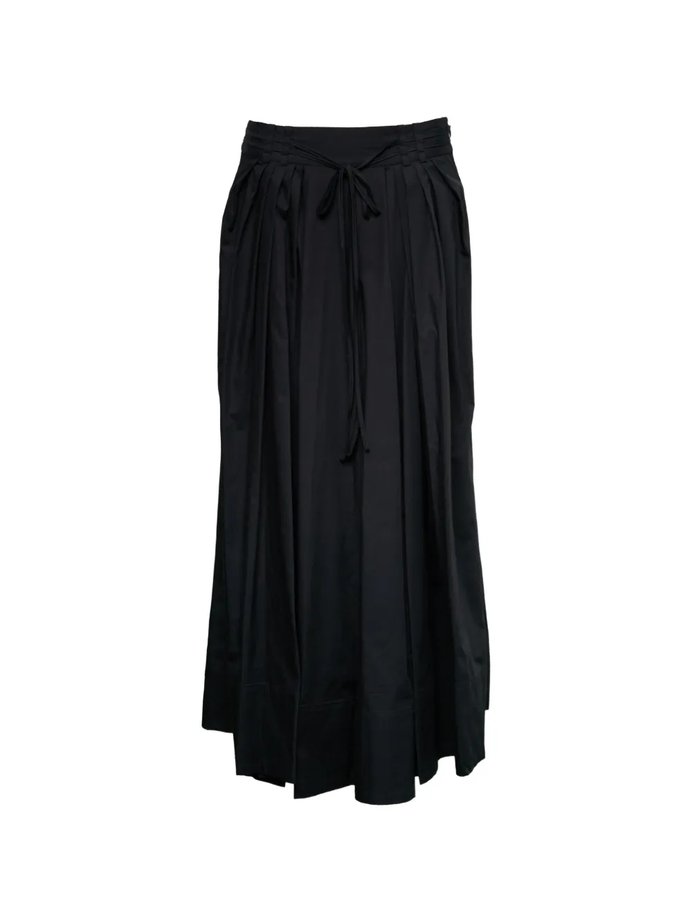 Lee Mathews Emilie drawstring skirt - Nero