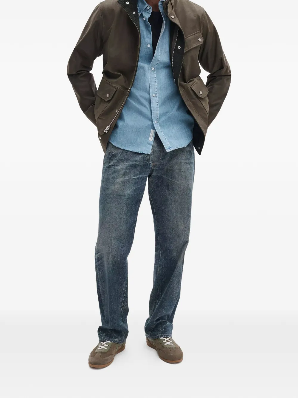  Rag & Bone Vaqueros Miramar Aero - Azul 