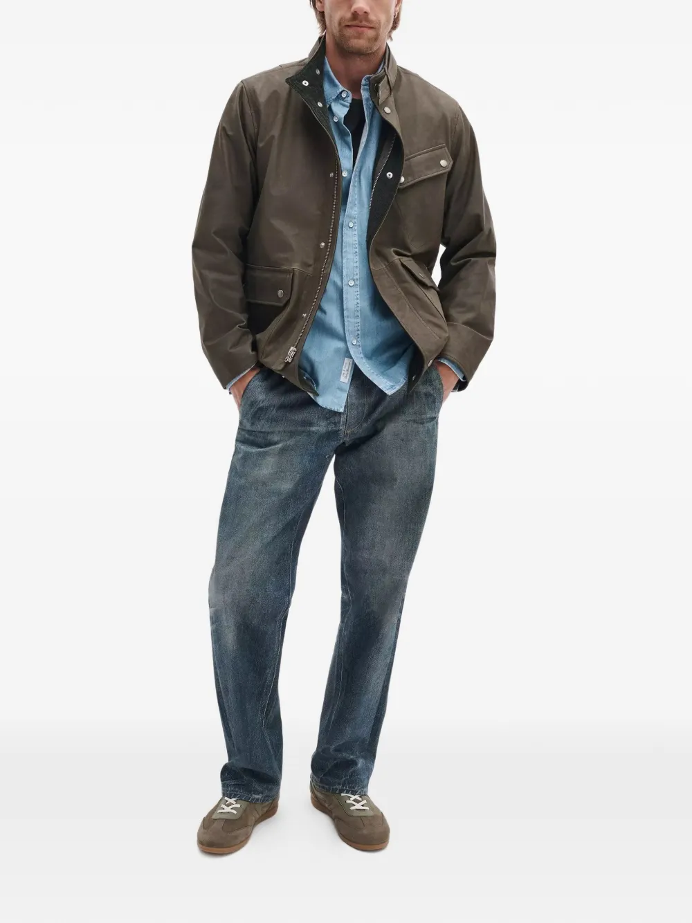  Rag & Bone Vaqueros Miramar Aero - Azul 