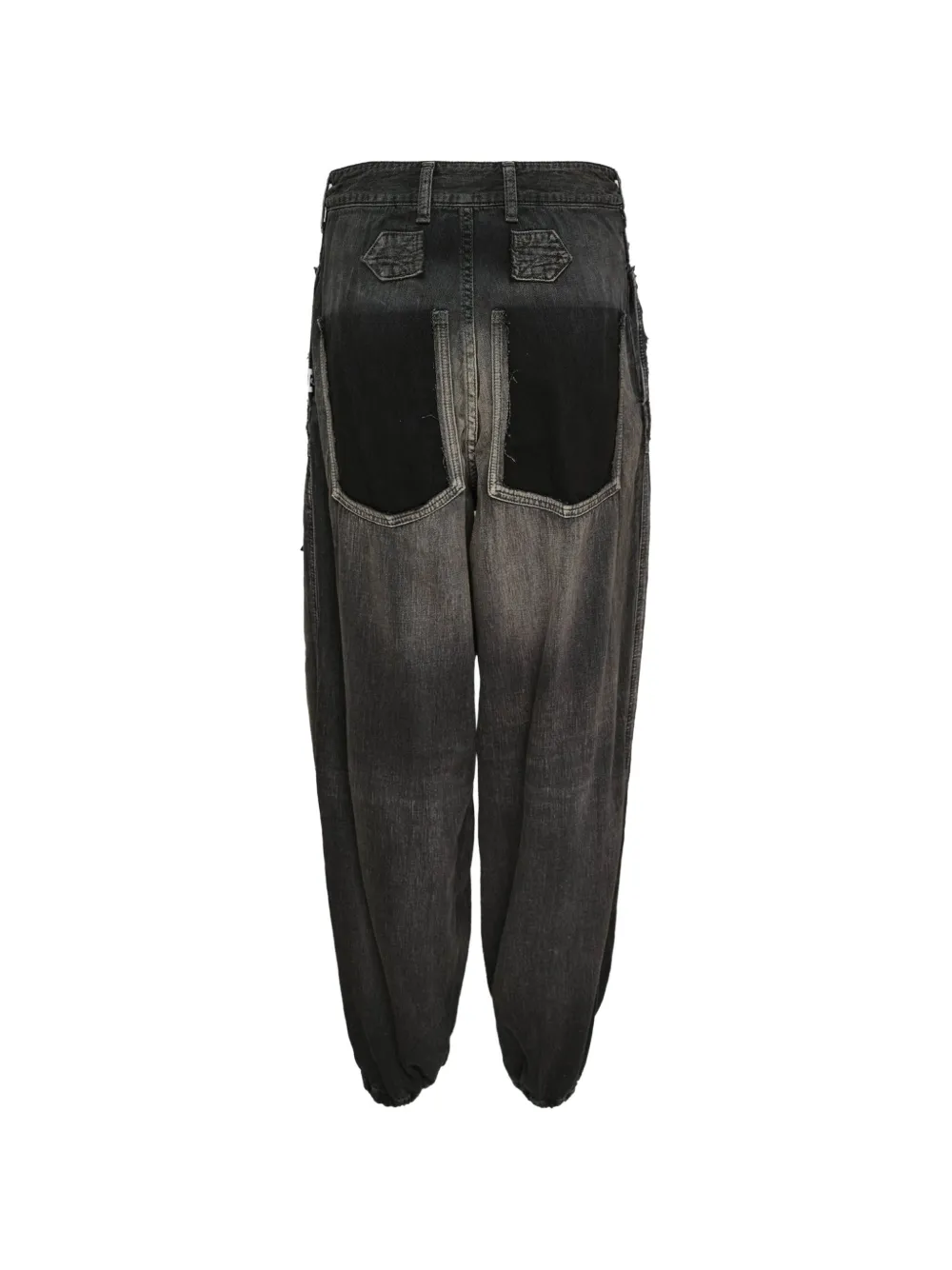  Maison Mihara Yasuhiro Vaqueros Con Aberturas - Negro 