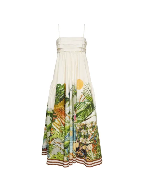 ALEMAIS Toucan Tango maxi dress