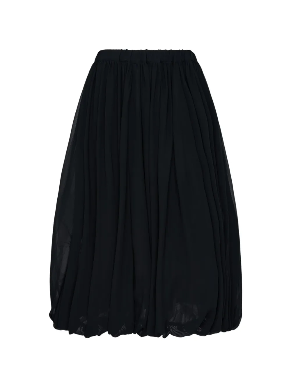 Comme Des Garçons Black bubble-hem skirt - Nero