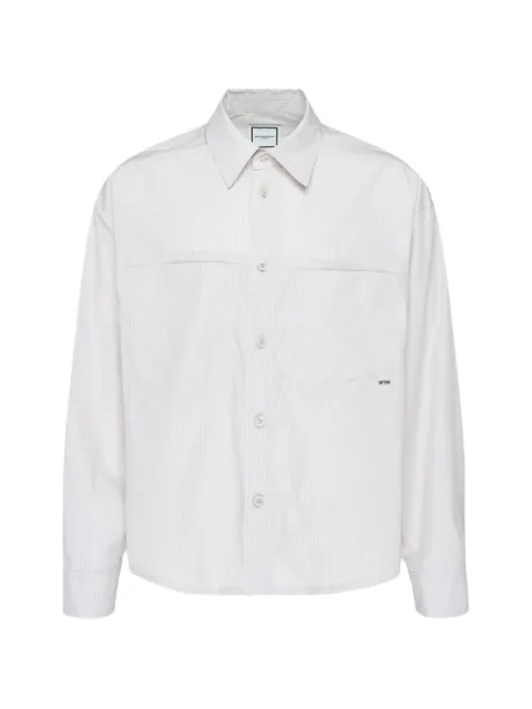 Wooyoungmi logo-detail long-sleeve shirt