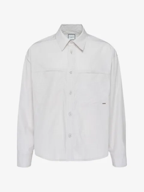 Wooyoungmi logo-detail long-sleeve shirt